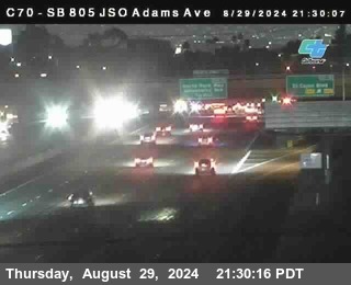 SB 805 at Madison Ave (Off Ramp)