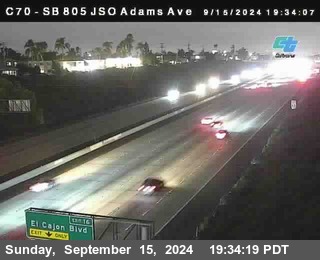 SB 805 at Madison Ave (Off Ramp)