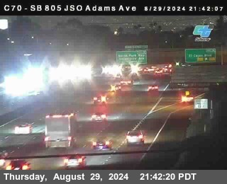 SB 805 at Madison Ave (Off Ramp)