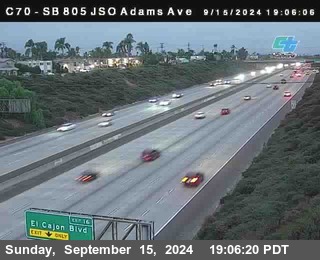 SB 805 at Madison Ave (Off Ramp)