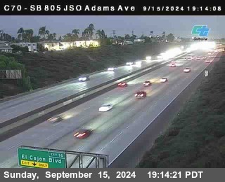 SB 805 at Madison Ave (Off Ramp)