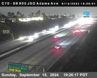 SB 805 at Madison Ave (Off Ramp)