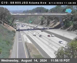 SB 805 at Madison Ave (Off Ramp)