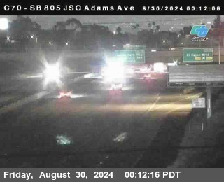 SB 805 at Madison Ave (Off Ramp)