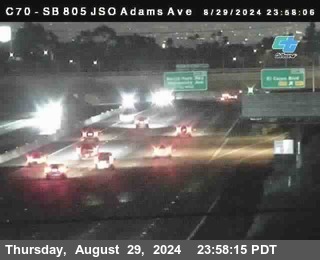 SB 805 at Madison Ave (Off Ramp)