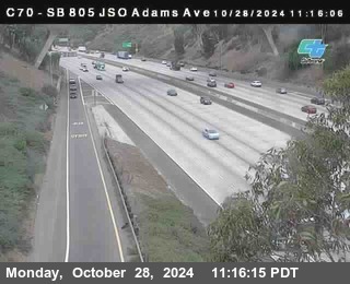 SB 805 at Madison Ave (Off Ramp)