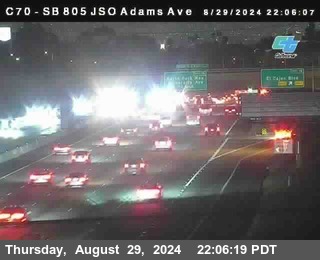 SB 805 at Madison Ave (Off Ramp)