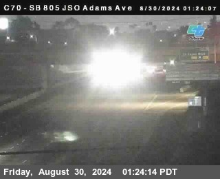 SB 805 at Madison Ave (Off Ramp)