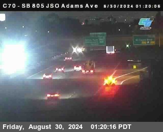 SB 805 at Madison Ave (Off Ramp)