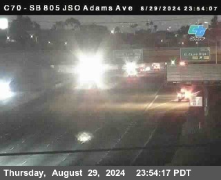 SB 805 at Madison Ave (Off Ramp)