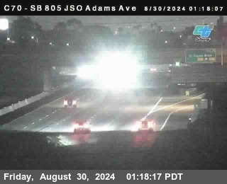 SB 805 at Madison Ave (Off Ramp)