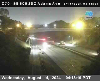 SB 805 at Madison Ave (Off Ramp)