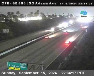 SB 805 at Madison Ave (Off Ramp)