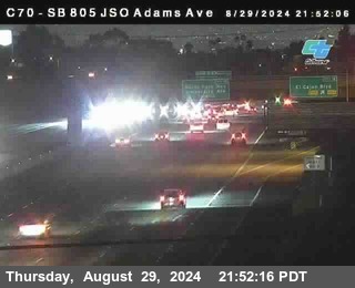 SB 805 at Madison Ave (Off Ramp)