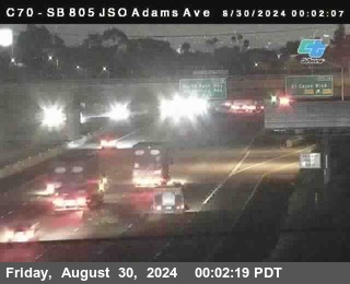 SB 805 at Madison Ave (Off Ramp)