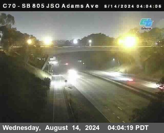 SB 805 at Madison Ave (Off Ramp)