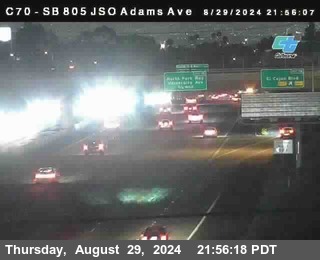 SB 805 at Madison Ave (Off Ramp)