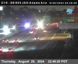 SB 805 at Madison Ave (Off Ramp)