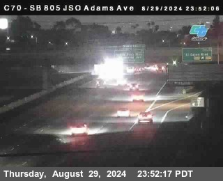 SB 805 at Madison Ave (Off Ramp)