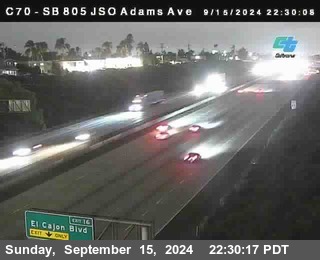 SB 805 at Madison Ave (Off Ramp)