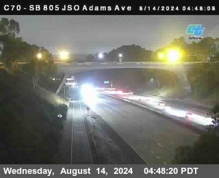 SB 805 at Madison Ave (Off Ramp)