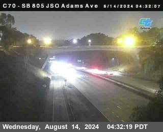 SB 805 at Madison Ave (Off Ramp)