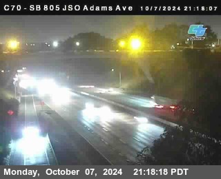 SB 805 at Madison Ave (Off Ramp)