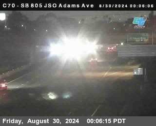 SB 805 at Madison Ave (Off Ramp)