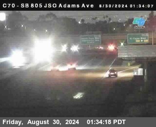 SB 805 at Madison Ave (Off Ramp)