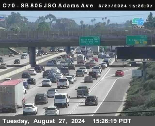 SB 805 at Madison Ave (Off Ramp)