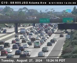 SB 805 at Madison Ave (Off Ramp)