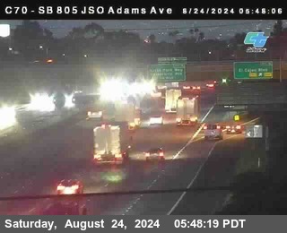 SB 805 at Madison Ave (Off Ramp)