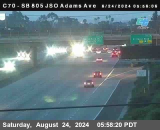 SB 805 at Madison Ave (Off Ramp)