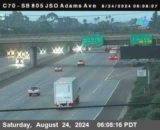 SB 805 at Madison Ave (Off Ramp)