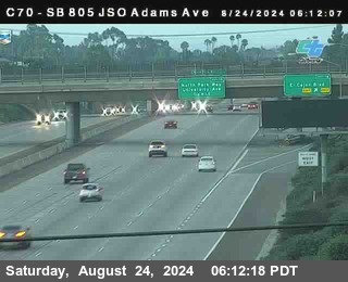 SB 805 at Madison Ave (Off Ramp)