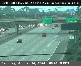 SB 805 at Madison Ave (Off Ramp)