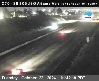 SB 805 at Madison Ave (Off Ramp)