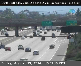 SB 805 at Madison Ave (Off Ramp)