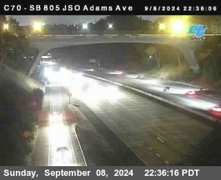 SB 805 at Madison Ave (Off Ramp)