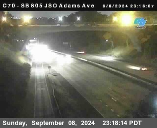 SB 805 at Madison Ave (Off Ramp)