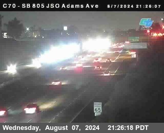 SB 805 at Madison Ave (Off Ramp)