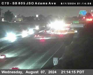 SB 805 at Madison Ave (Off Ramp)