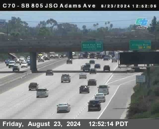 SB 805 at Madison Ave (Off Ramp)