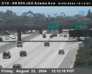 SB 805 at Madison Ave (Off Ramp)