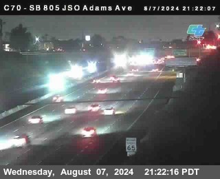 SB 805 at Madison Ave (Off Ramp)