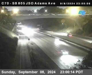 SB 805 at Madison Ave (Off Ramp)