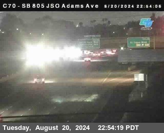 SB 805 at Madison Ave (Off Ramp)