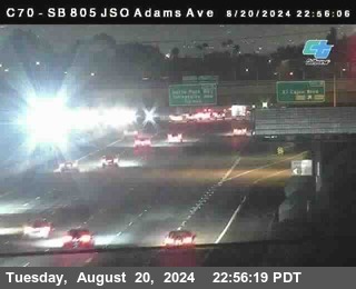 SB 805 at Madison Ave (Off Ramp)