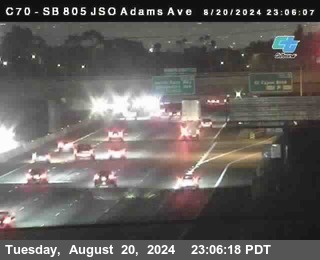 SB 805 at Madison Ave (Off Ramp)