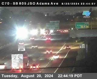 SB 805 at Madison Ave (Off Ramp)